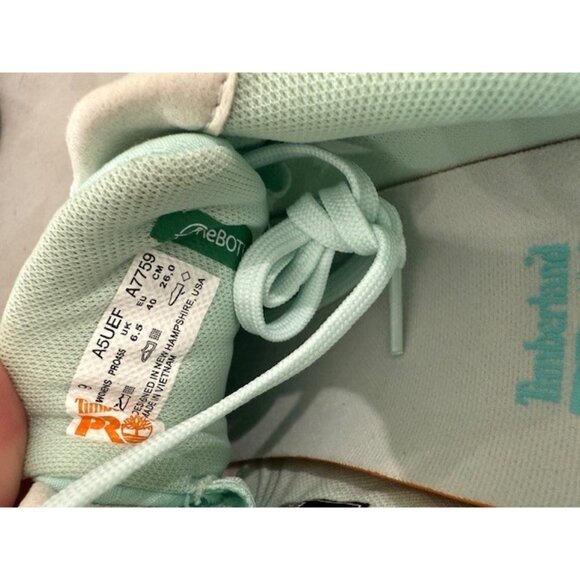 Timberland Pro Overdrive Composite Safety Toe Womens Size 9 Teal Green Blue Aqua - Picture 8 of 10